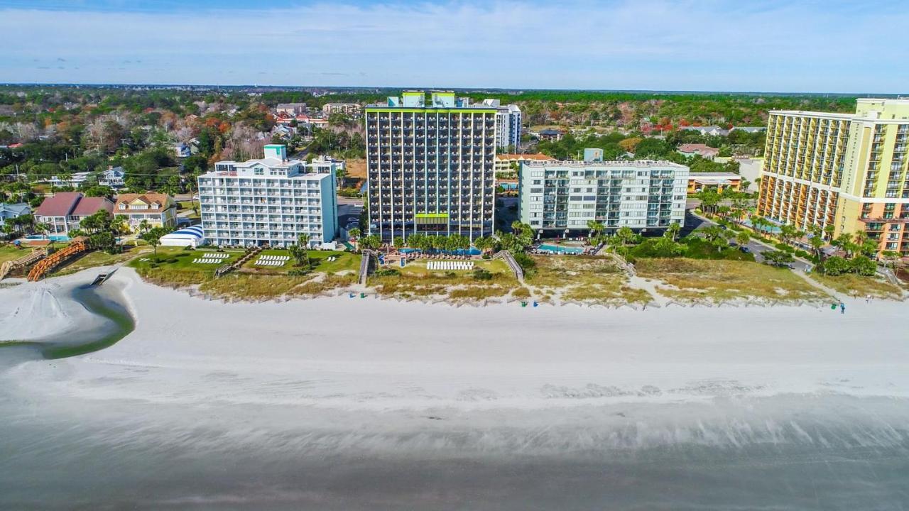 Ocean View King Suite Monterey Bay 1411 Sleeps 7 Guests Myrtle Beach Exterior foto