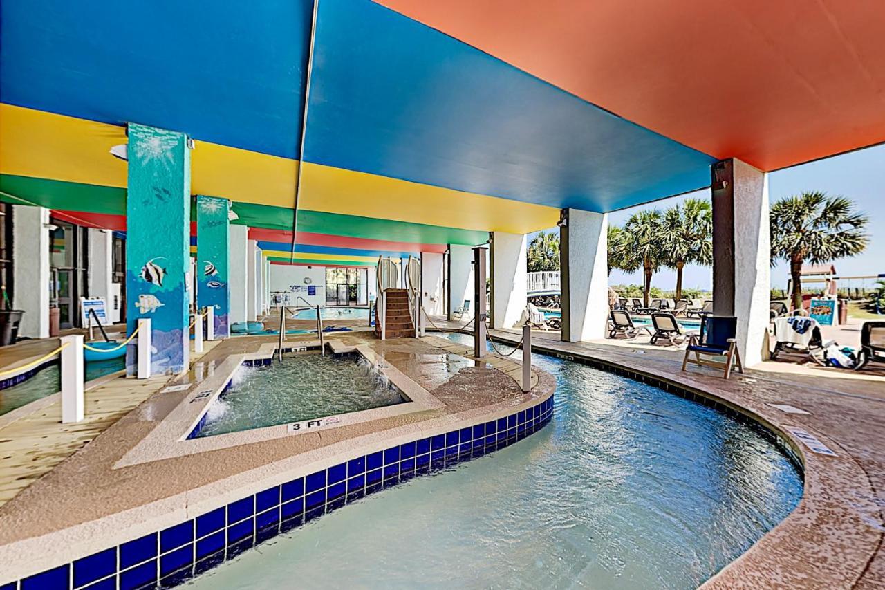 Ocean View King Suite Monterey Bay 1411 Sleeps 7 Guests Myrtle Beach Exterior foto