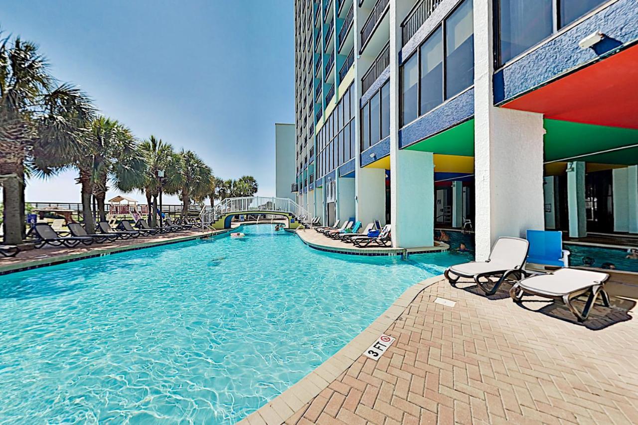 Ocean View King Suite Monterey Bay 1411 Sleeps 7 Guests Myrtle Beach Exterior foto